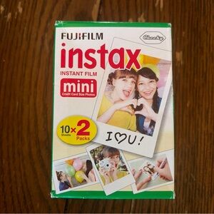 Fujifilm Instax Mini Instant Film - 20 Sheets